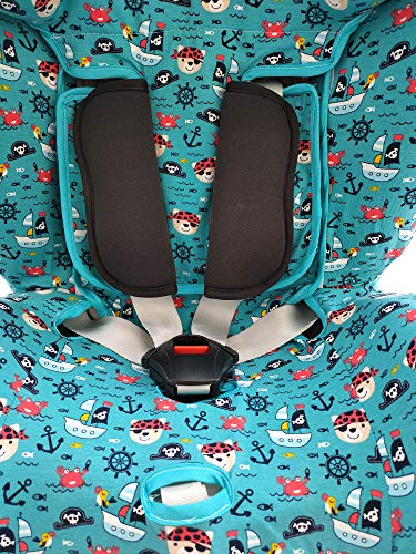 MOON-BEBE FUNDA PARA Star Ibaby - Silla de coche grupo 0+/1/2/3 Baby Auto Fix Noe (verde) - imagen 4