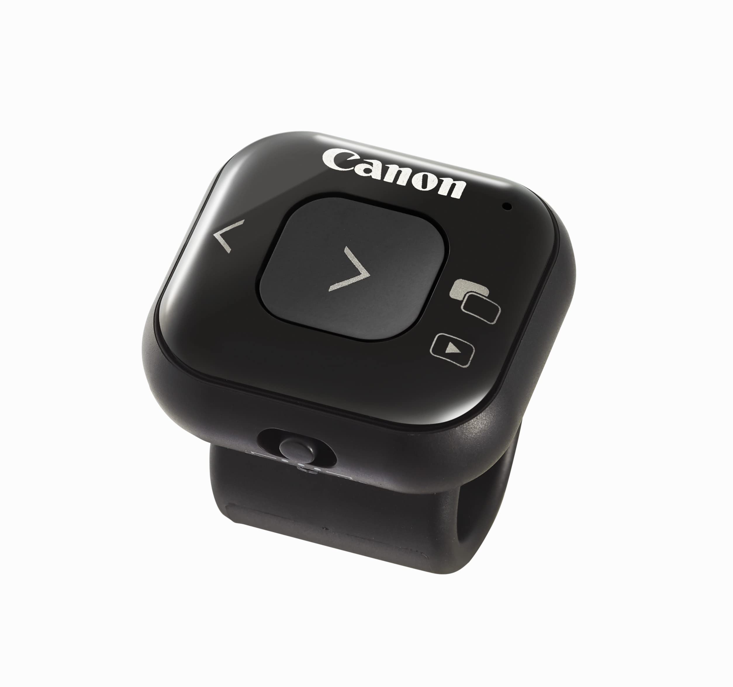 キヤノン Canon 【抗菌仕様】 リングタイプページクリッカーPR5000-C パワーポイントリモコン ページ送り/戻り 電池式 USB接続/Bluetooth/Win/Mac/iOS/AmazonKindleアプリ対応(MacOS、iOS、Windows版のみ) 黒商品画像