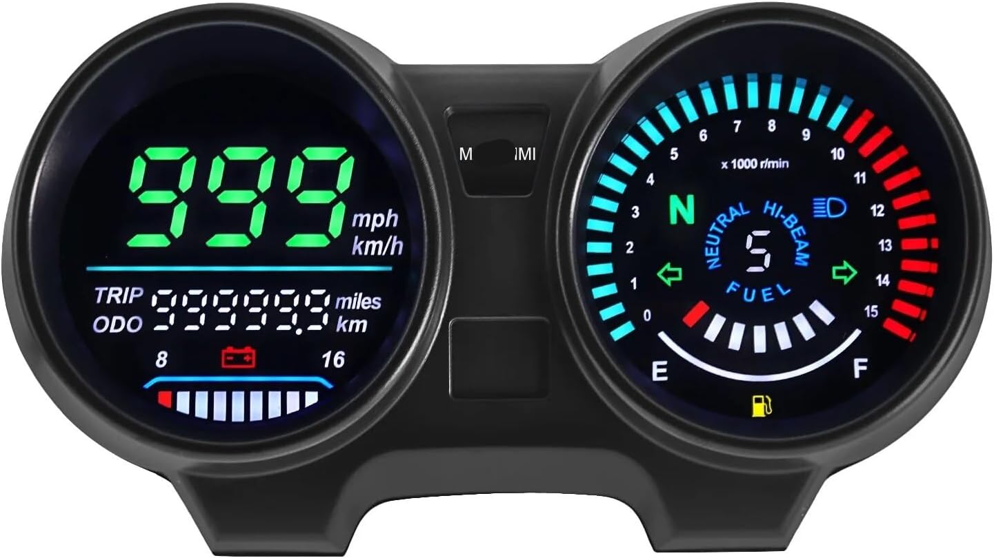 Odometer Speedometer Digital Dashboard Motorcycle Speedometer RPM Meter Moto Dashboad Digital Panel For TITAN 150 For CG150 Fan150