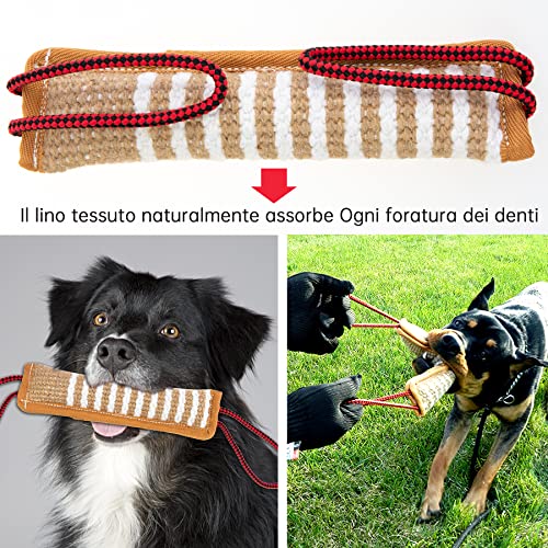 2 Pezzi Manicotto per Cani,Giocattolo per Cani in