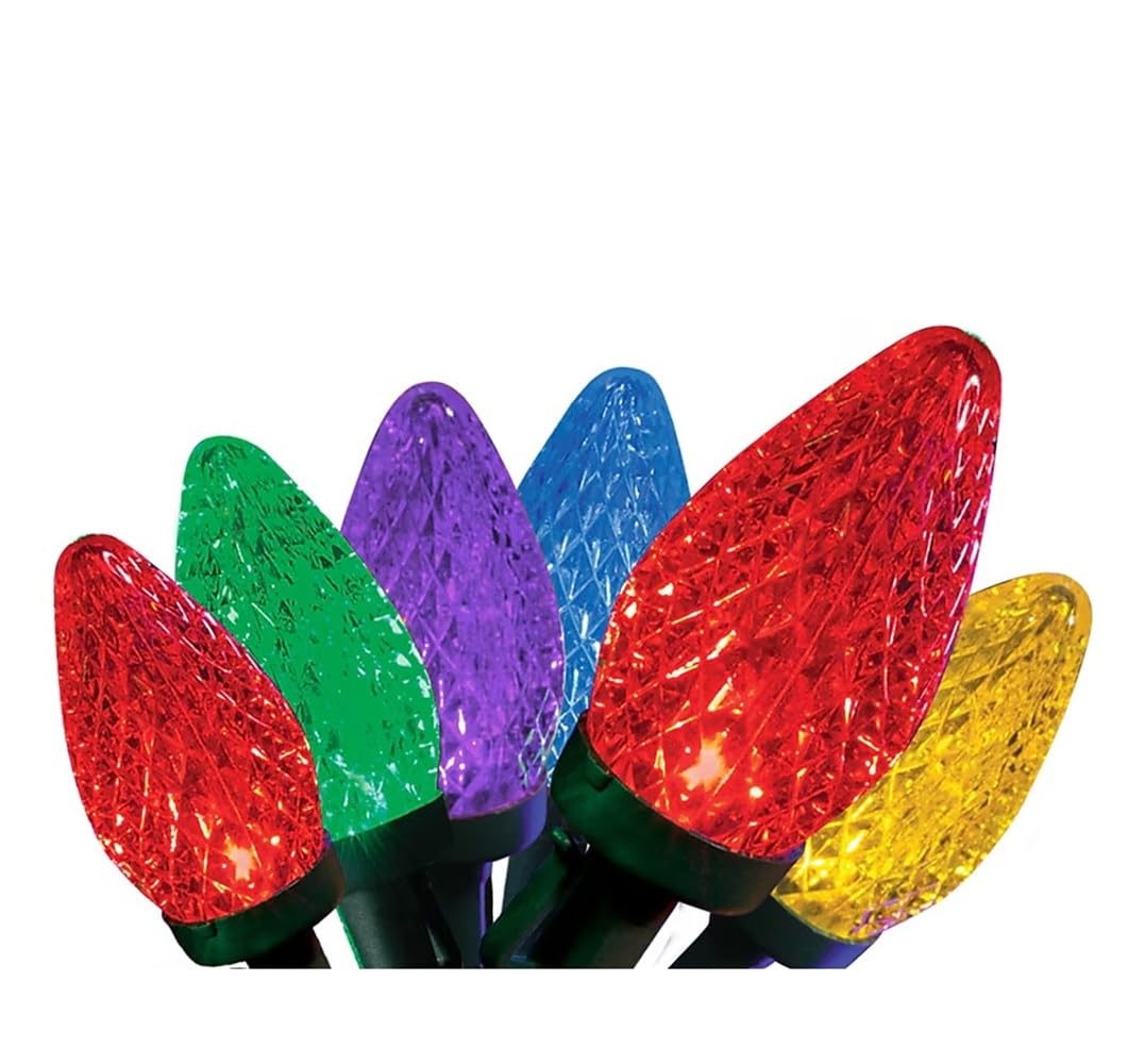 Amazon.com: GE 97735LO Energy Smart C9 100-Count 66-ft Multicolor