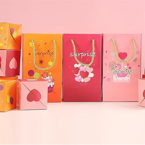 Miniatura 7 de Seeroze - Caja de regalo sorpresa de Navidad, Joyjoyset, juego de caja de regalo sorpresa, cajas de regalo sorpresa de Feliz Navidad, cajas de