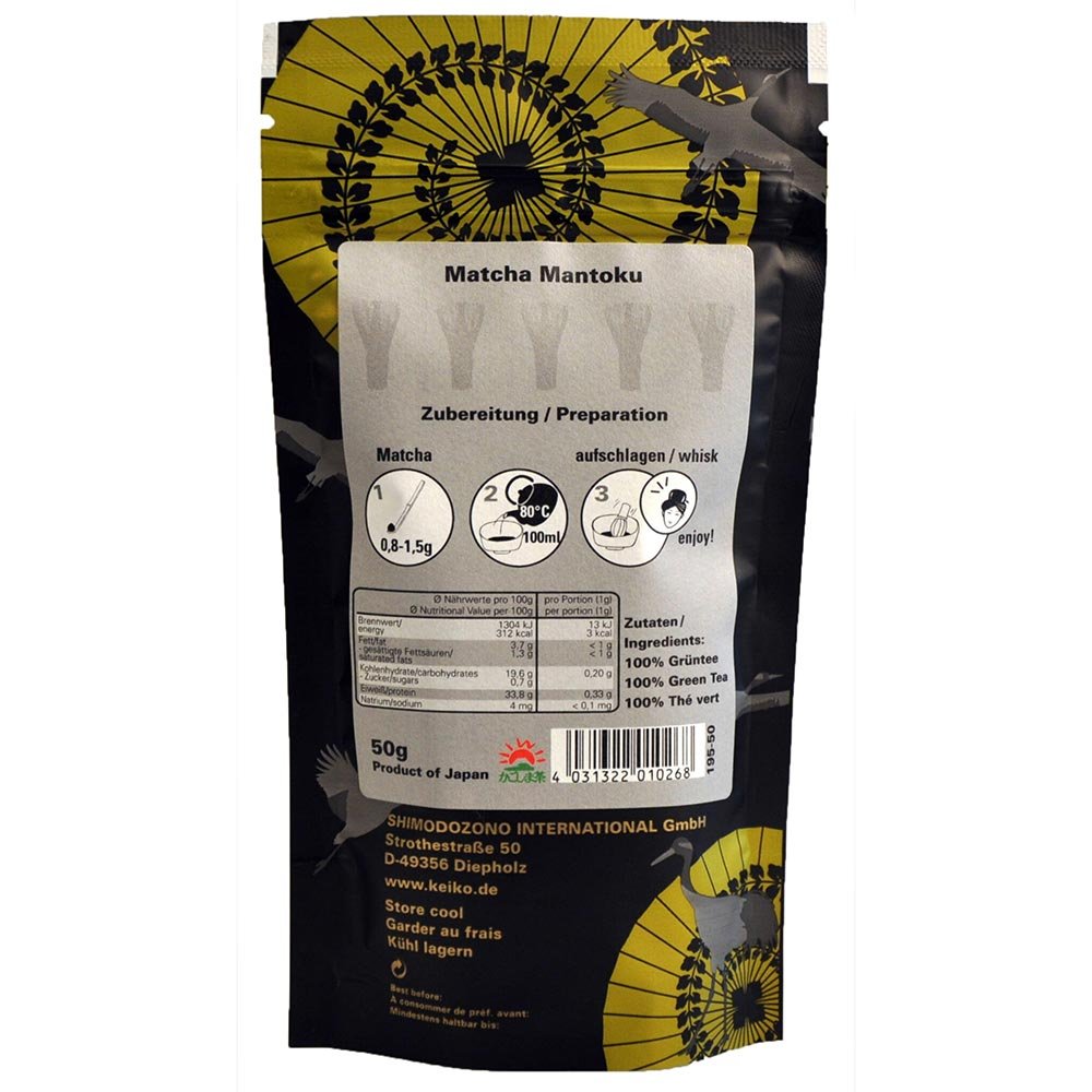 Bio Matcha Keiko Mantoku Nachfüllpackung