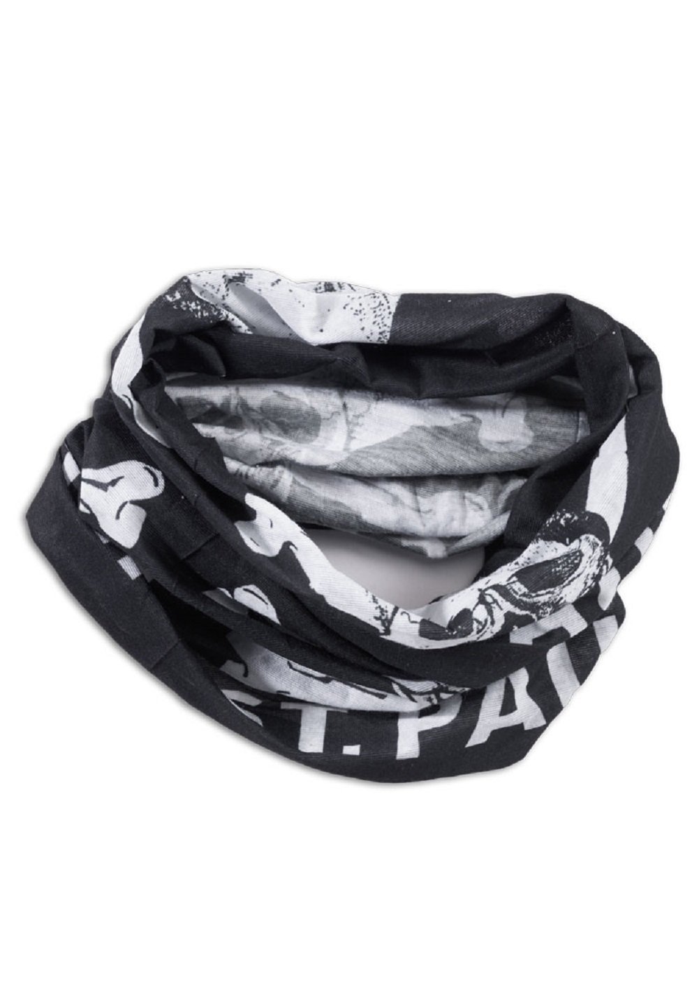 FC St. Pauli Totenkopf Funktionstuch Bandana (schwarz, one Size)