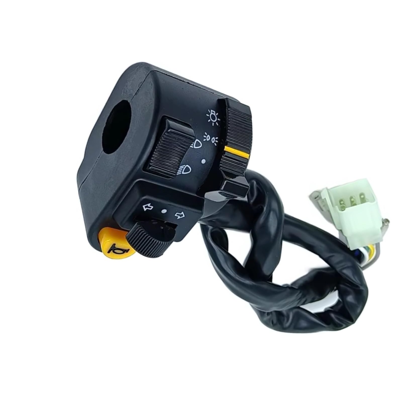 Interruttori Per Manubrio Moto Per Triciclo ATV Scooter 12V 7/8 Pollici Segnale Di Svolta Universale Per Faro Fendinebbia Manubrio Kill Interruttore