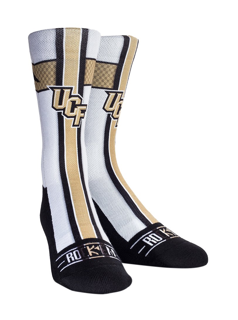 NCAA University of Central Florida Knights Custom Athletic Crew Socks
