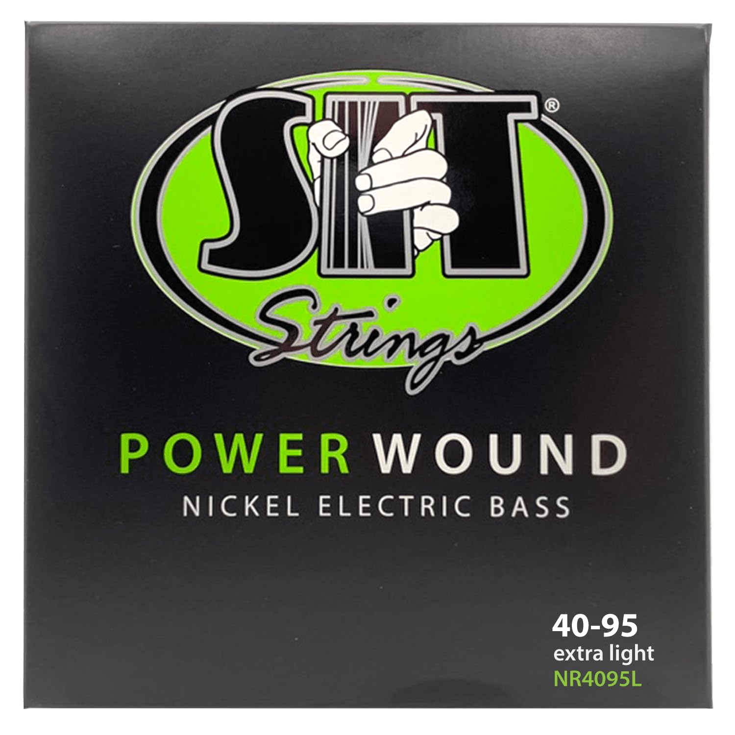 SIT NR4095L Power Wound Struny do gitary elektrycznej, bardzo lekkie
