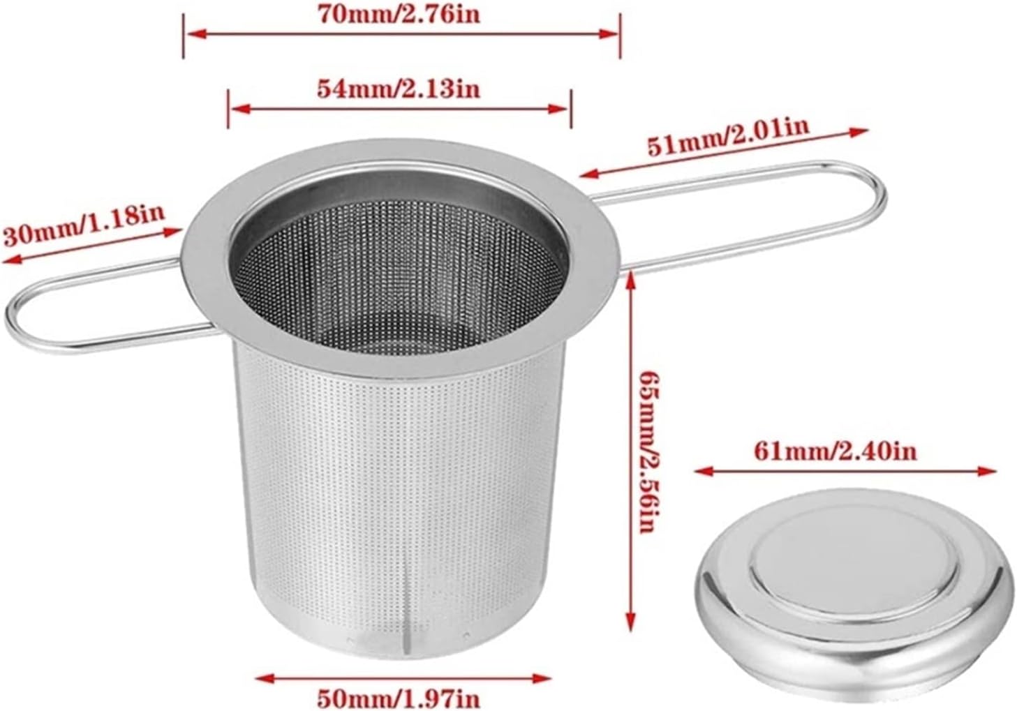 tea strainers for loose tea， Long Handle Tea Infuser Basket Stainless Steel Tea Infuser Metal Mesh Loose Leaf Tea Strainer Filter For Teapot Tea Accessories Filtering