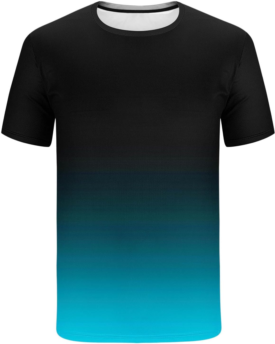 Cambkatl Men's Gradient Shorts Set 2 Piece Summer Outfits Casual Short Sleeve Crewneck Tee Shirt & Shorts Jogging Tracksuits