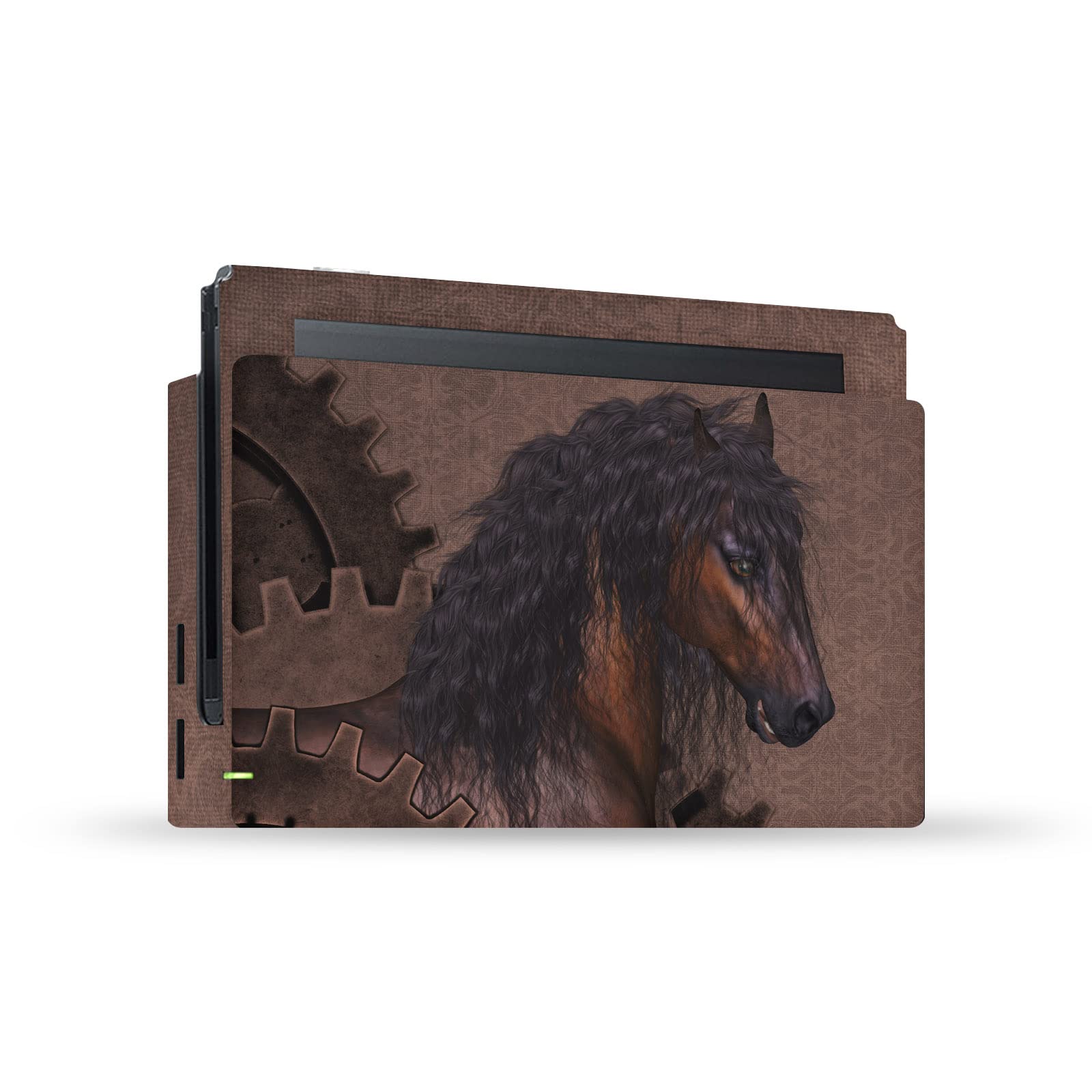 Autocollant Switch Simone Gatterwe skin vinyle console dock design steampunk - 7