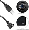 Cable USB Mini para cargador GPS Garmin | Cable para modelos Garmin Nuvi, Drive, DriveSmart, DriveAssist, Dezl, GPS TA20, etc. 1.8 m 7