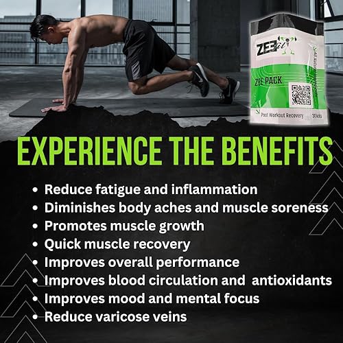 Miniatura 3 de Zee PacK Recuperación post entrenamiento - 30 porcionespaquetes