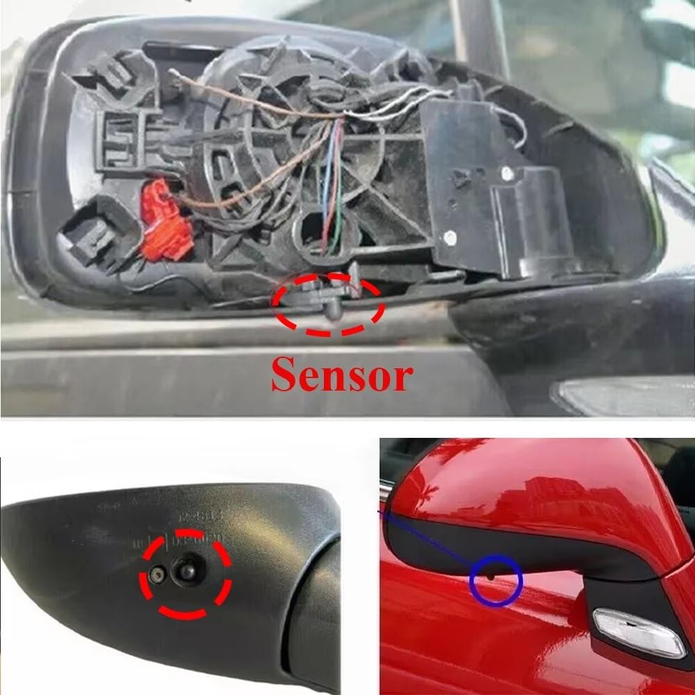Outside Sensor for Alfa for Romeo for Mito 955 Hatchback 2008-2020 Underneath Mirror Ambient Air Temperature Sensor
