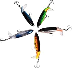 HONMEET 5 Peças Isca De Pesca Isca De Pesca Iscas De Pesca Jigs Iscas De Baixo Iscas De Chocalho Iscas De Contração Lançando Acessório De Pesca Suprimentos De Pesca Ferramenta De Pesca