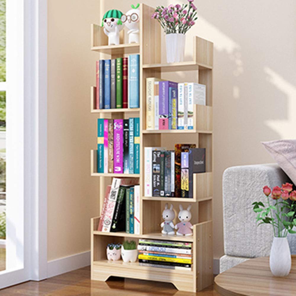 Amazon.co.jp: 本棚 ユニークなデザインの本棚本棚モダンな本棚自立本