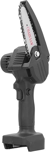 Miniatura 1 de FTVOGUE AC100240V Motosierra eléctrica inalámbrica Mini recargable 3000rpm sin carga velocidad Herramientas de corte para carpintería Negro enchufe