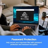 WD 4TB My Passport portable external storage, external hard drive, USB 3.0, portable HDD with software for device management, backup and password protection, works with PC, Xbox &Playstation, Black - 8