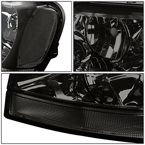DNA MOTORING HL-OH-JGC99-SM-CL1 Smoked Clear Headlights Assembly Replacement Compatible with 99-04 Jeep Grand Cherokee - Image 4