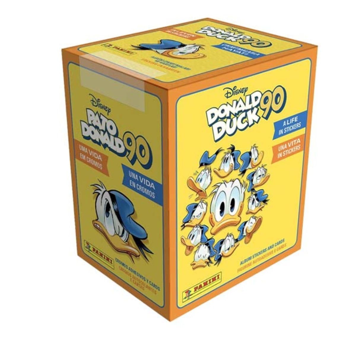 Panini Donald Duck 90 Jahre Sticker & Cards Kollektion 2024 (Box mit 36 Tüten)