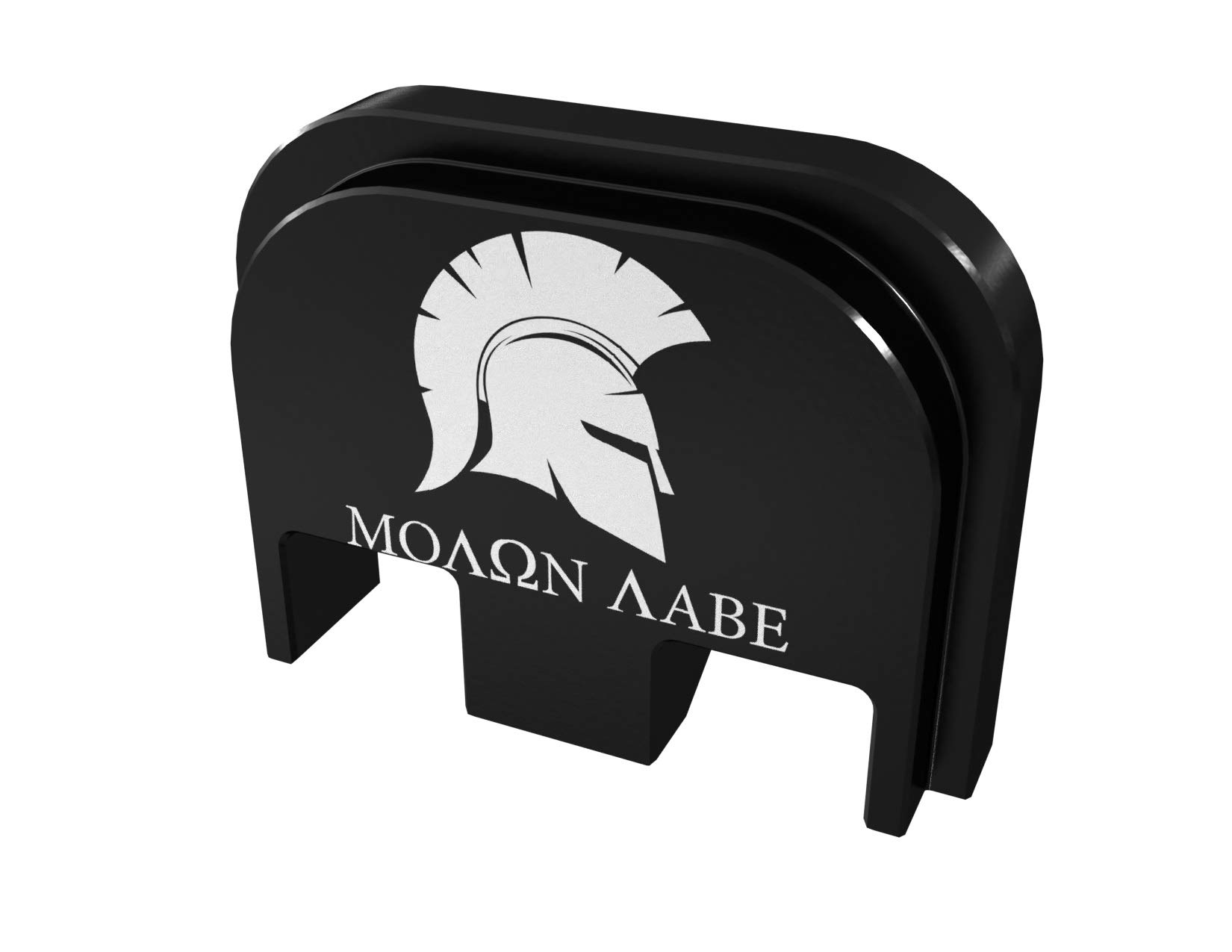 Rowe Tactical Rear Slide Cover Back Plate for Glock Gen 1-5 - Molan Labe - for Glock G17 G19 G21 G22 G23 G24 G26 G27 G29 G30 G31 G32 G33 G34 G35 G36 G37 G38 G39 G40 G41 G45