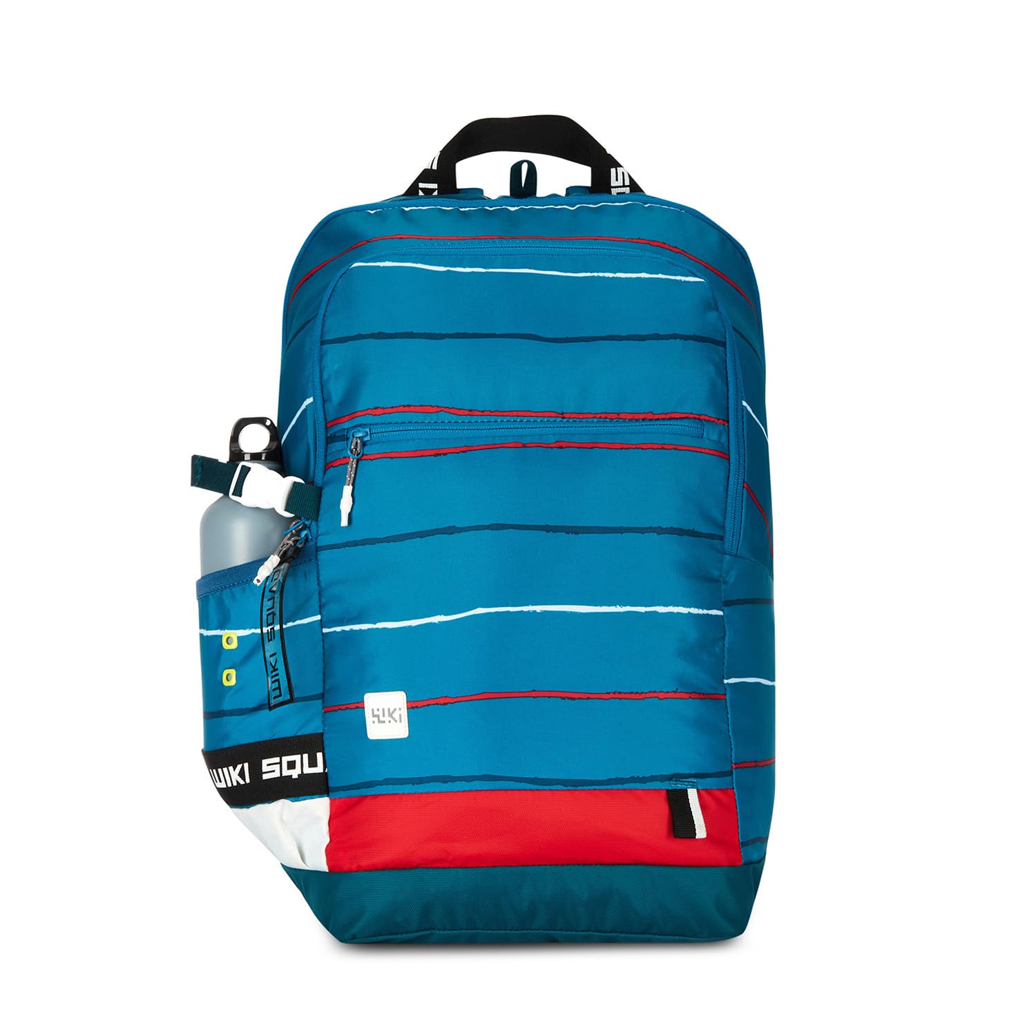 wildcraft Wiki Squad 1 30.5L 3 Compartment Backpack (12976) (Lines Green)-picture-19