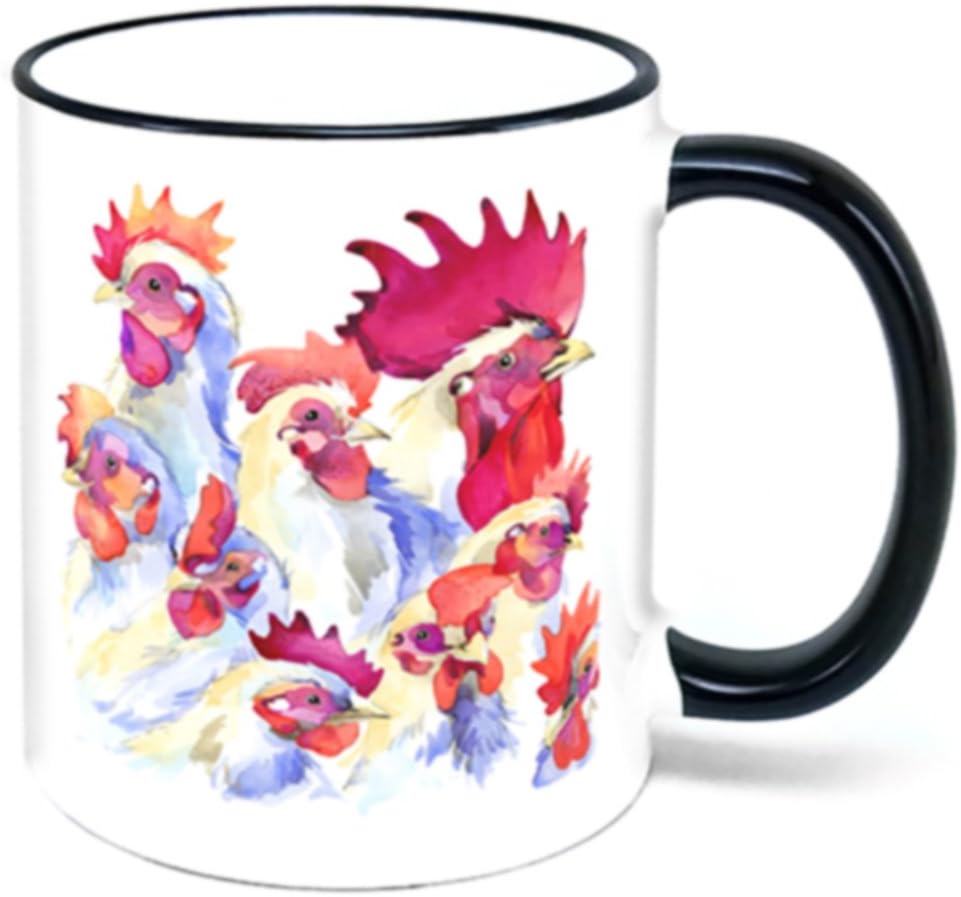 Chickens and Roosters Coffee Mug