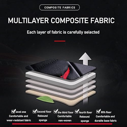 Miniatura 4 de Fundas de asiento delantero para Toyota Corolla Hatchback 2019-2023, protección de banco frontal dividido 3D compatible con bolsa de aire lateral,