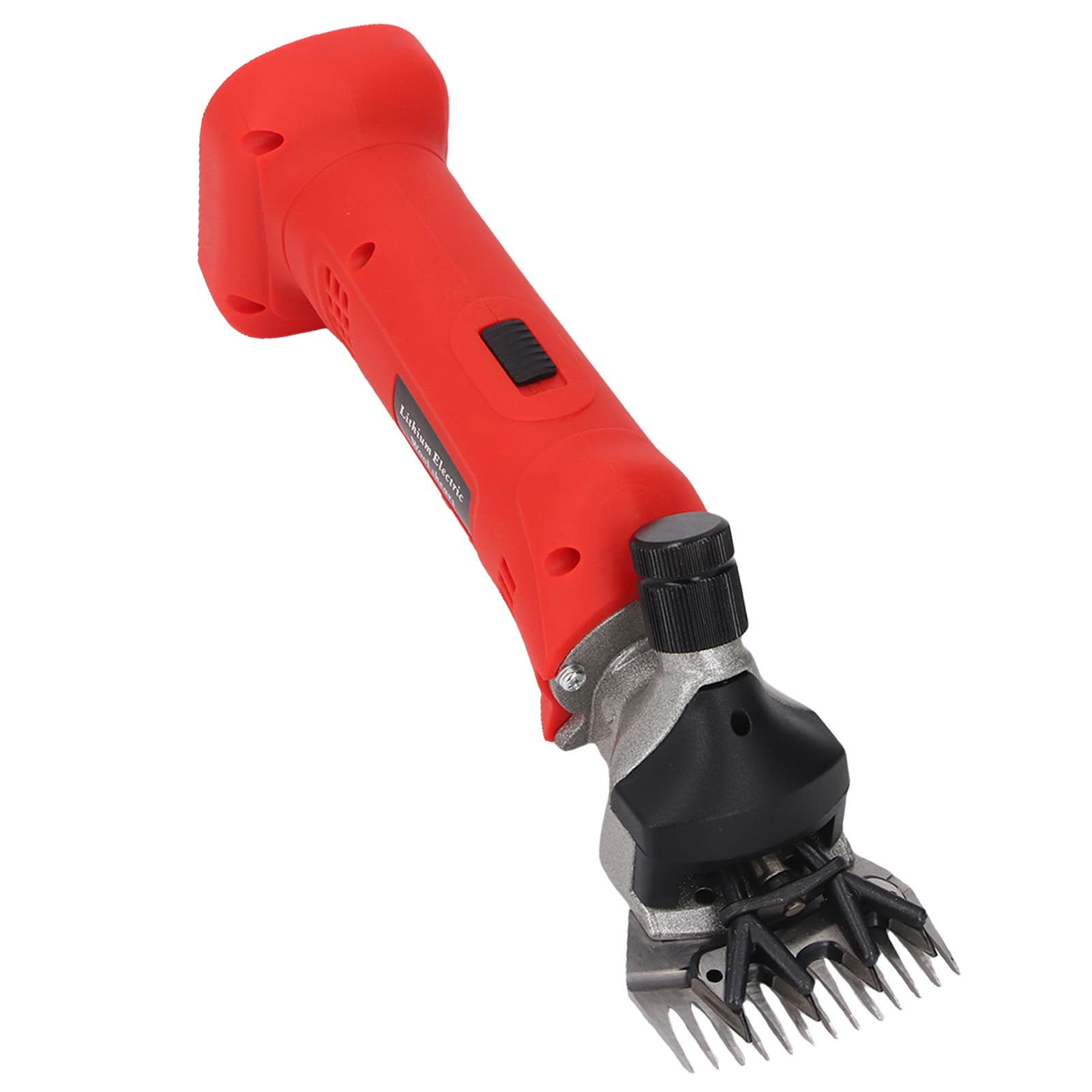 Jiawu Forbici per Pecore, Cordless 2800 Giri/min 6 velocità Motore Senza Spazzole Tosatrici per Animali, Kit per Toelettatura del Bestiame con Ad Alette Regolabili Scatola di Immagazzinaggio per