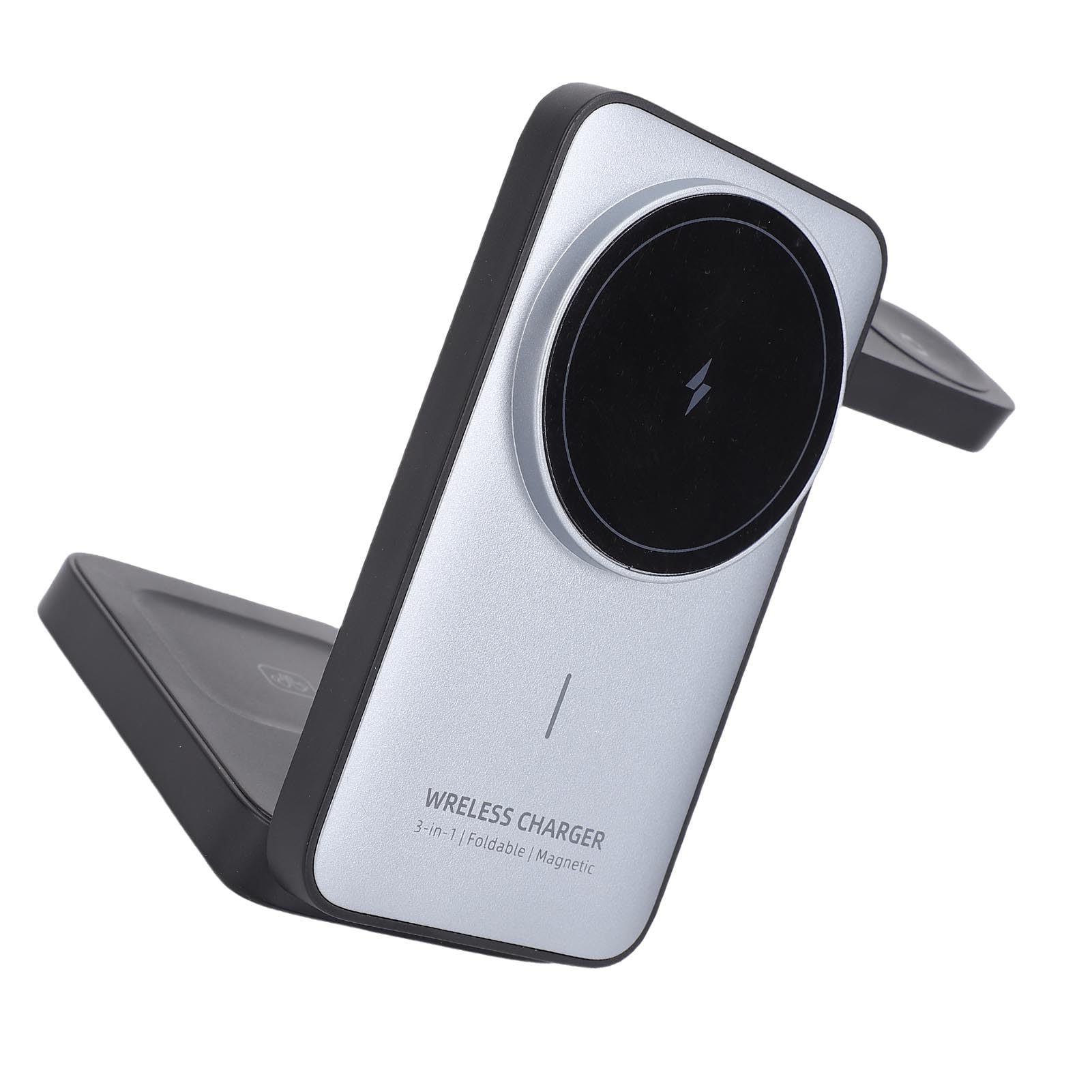 Cryfokt Caricabatterie Wireless Pieghevole 3 in 1, Stazione di Ricarica