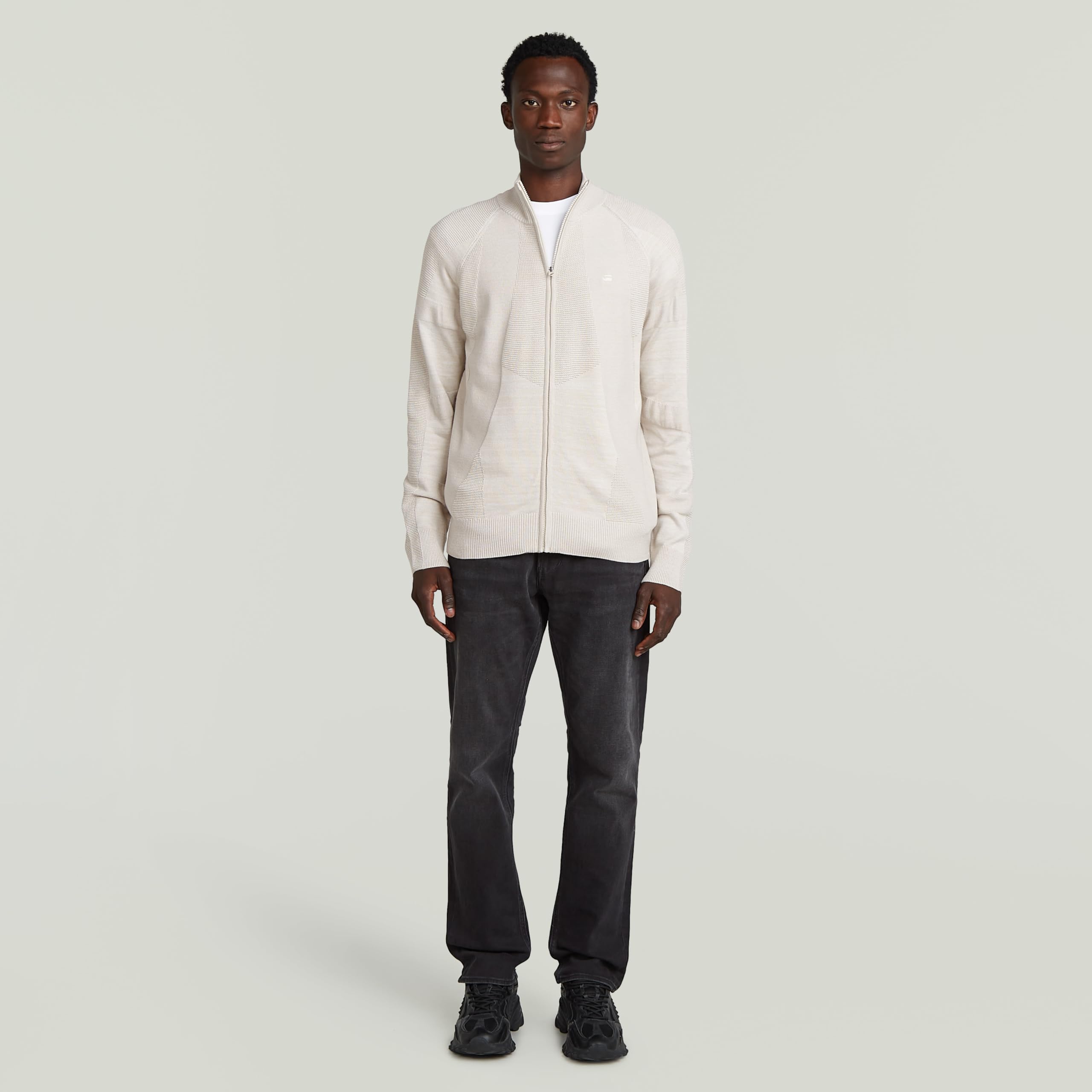 G-STAR Bluza Mężczyźni 3d Biker Full Zip Knit