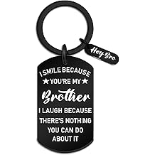 Gifts For Brother Adult Brother Gifts From Sister Best Big Brothers Gift For Boy Cool Birthday Christmas Graduation Gift For Brothers From Girls Siblings Funny Keychain
