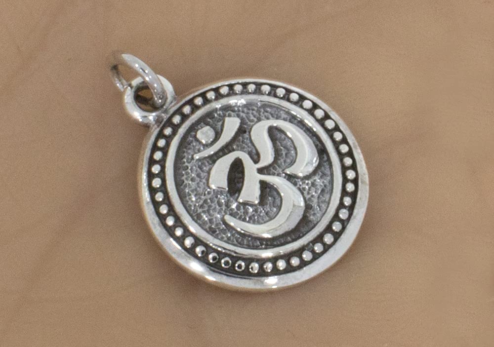 AFP Anhänger Aum Om Meditation 925 Sterling Silber AS-458