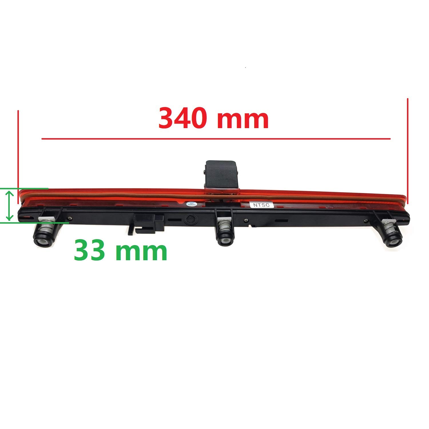HD 720p trzeci dach górny Mount światło hamowania, kamera cofania, transporter kamera kompatybilna z V W T5 Multivan Caravelle Business z tylną klapą 3. światło hamowania 2003-2015