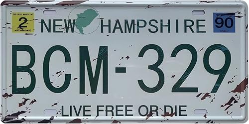 Miniatura 59 de Placa de matrícula de Wyoming de aluminio, placa decorativa de automóvil novedosa, placas de matrícula de 12"x6" para el frente del automóvil, placa