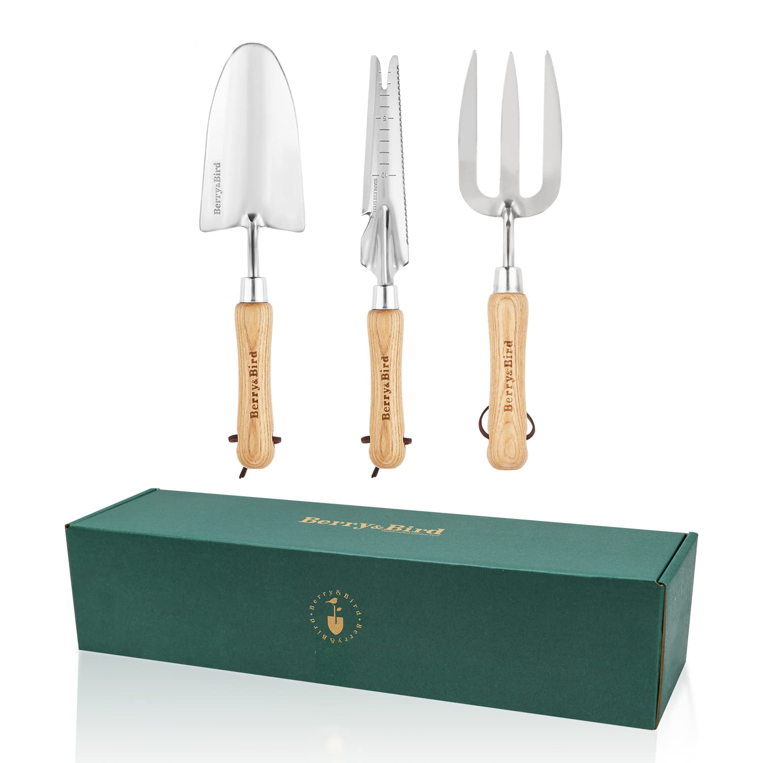 Berry&Bird Garden Tool Set - Stainless Steel Hand Tools -8