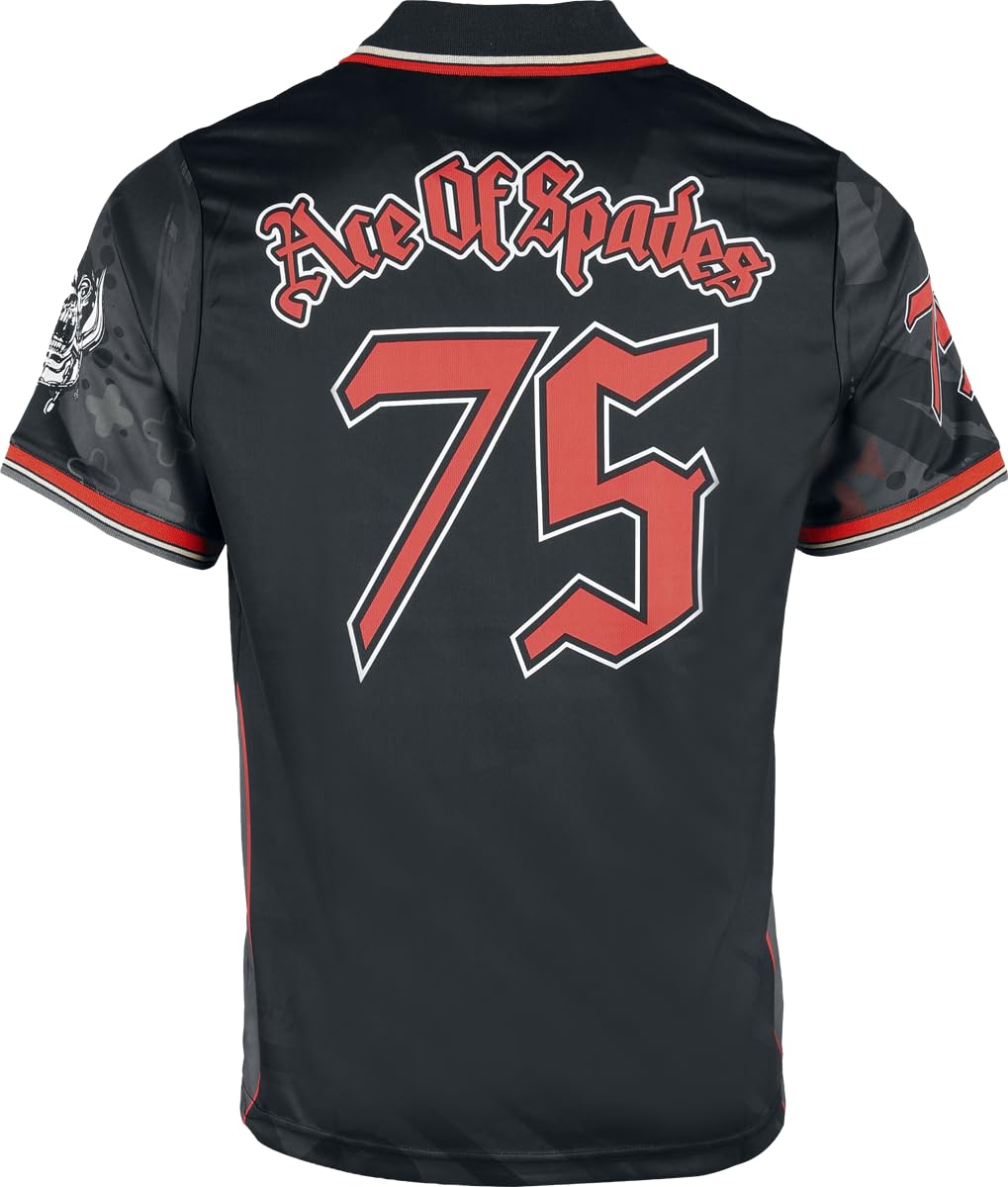 Motörhead Ace of Spades Rock FC Männer Trikot schwarz