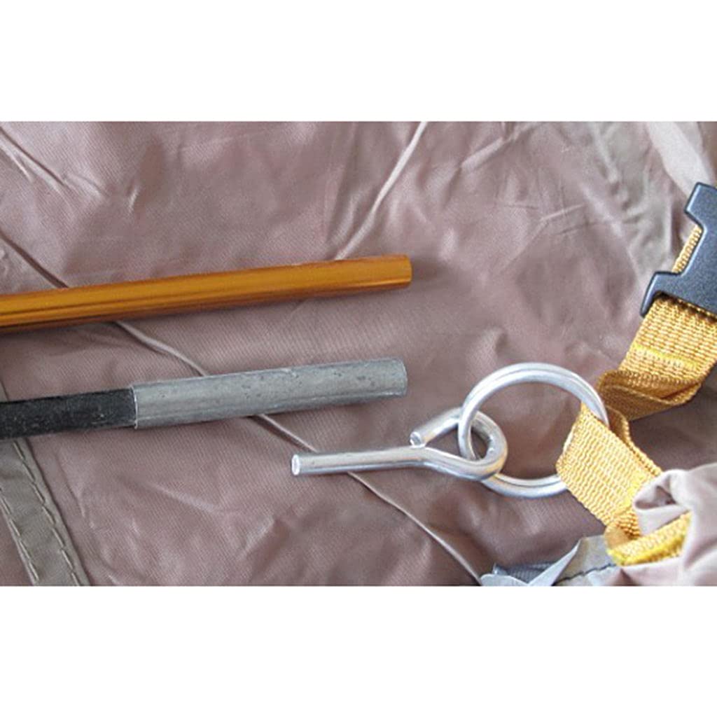 Garosa Poteau D'auvent Tentes De Plage De Tente De Porche D'auvent De Fer Extérieur Bâche De