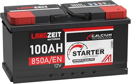 LANGZEIT batterie voiture 100Ah 12V auto démarrage L5 rem…