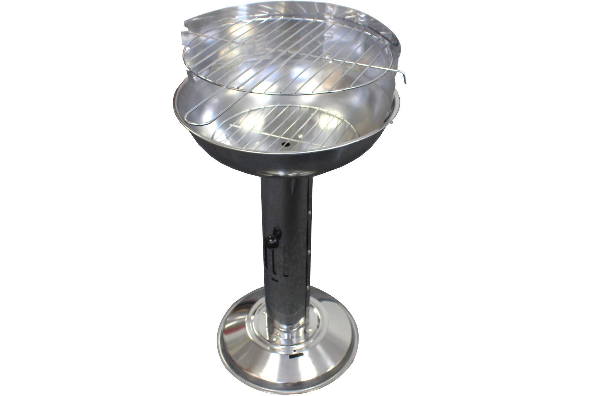 Kynast grill kolumnowy ze stali nierdzewnej, powierzchnia grillowania 39 cm