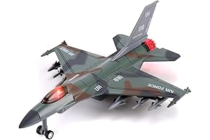 Liberty Imports F-16 Fighter Jet With Realistic Air Force Features