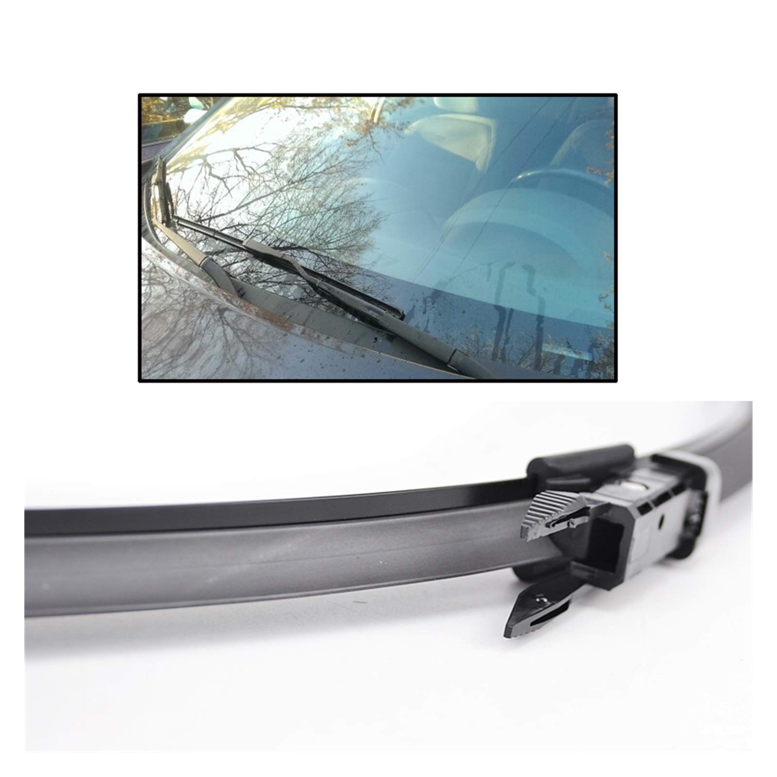 Tergicristalli Set Spazzole Tergicristallo Anteriore E Posteriore Per Opel Per Corsa D 2006-2014 Parabrezza Finestrino Anteriore Posteriore 26 "+16" +12 "