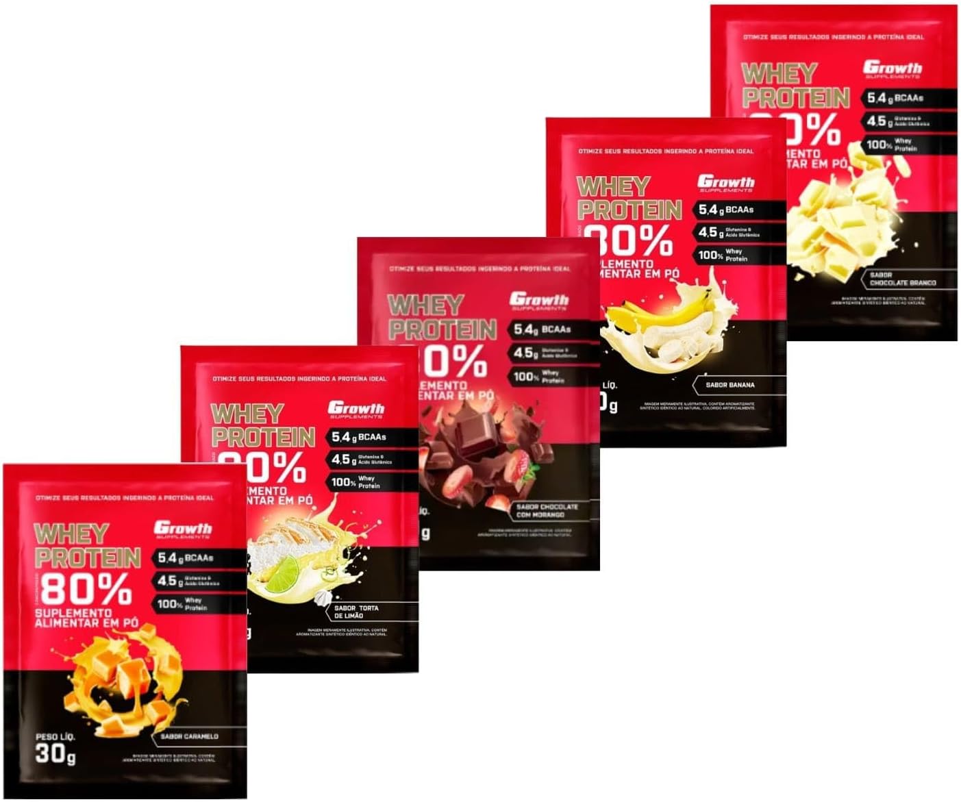 Combo Whey Protein Sachês