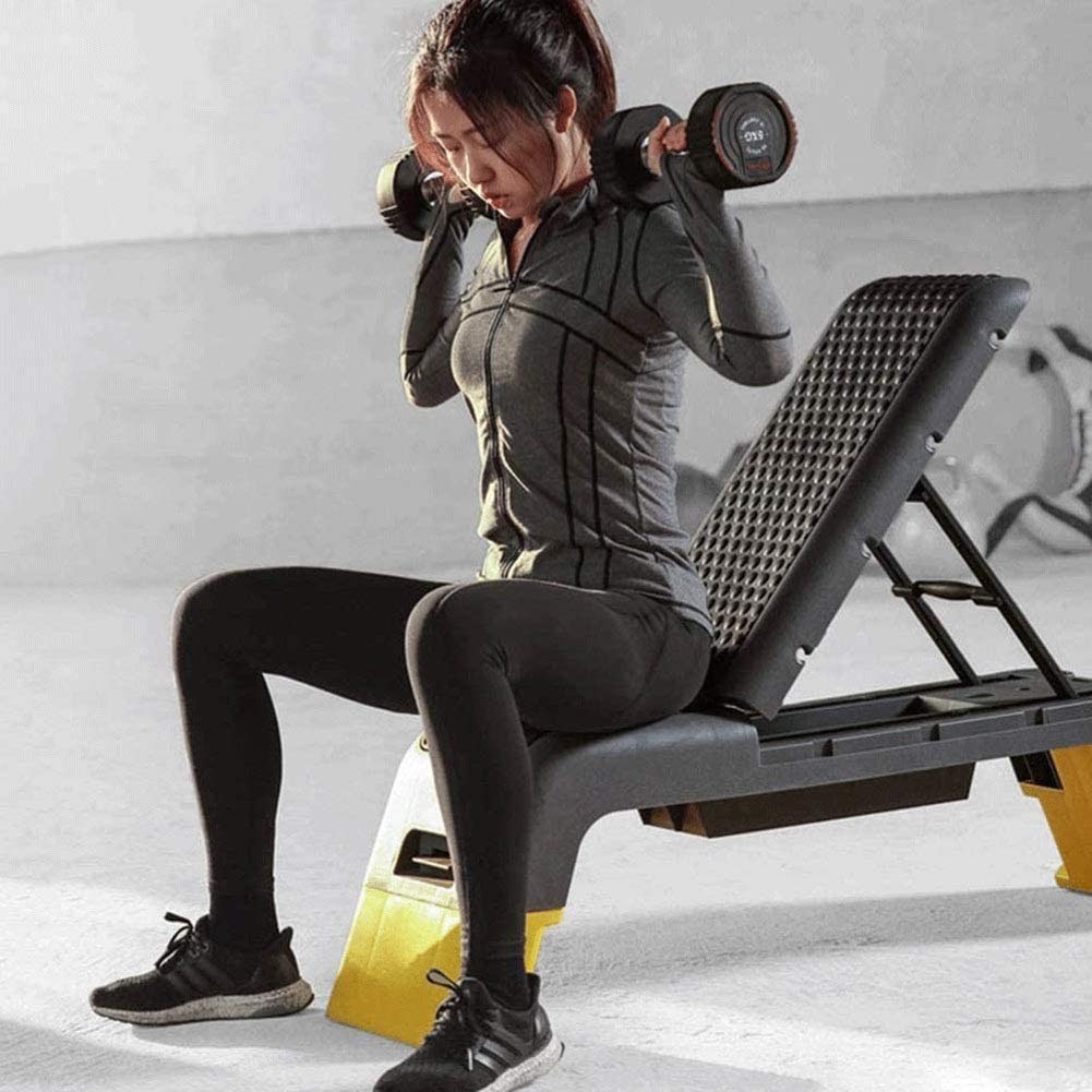 Amazon.co.jp: ウェイトベンチ 調節可能な傾斜低下 調節可能な