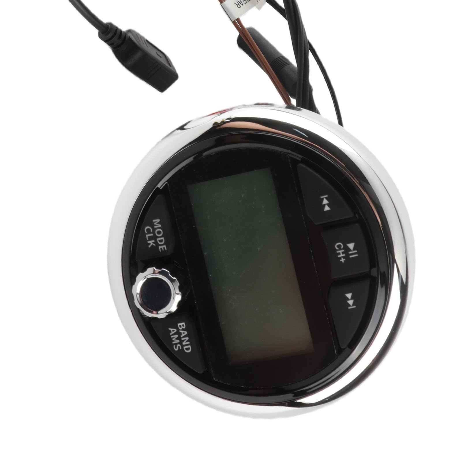 Reproductor MP3 Bluetooth para Barco, Rendimiento Estable, Conectividad de Largo Alcance, Pantalla LCD, Receptor de Medios Digitales Marinos, 12V para RV
