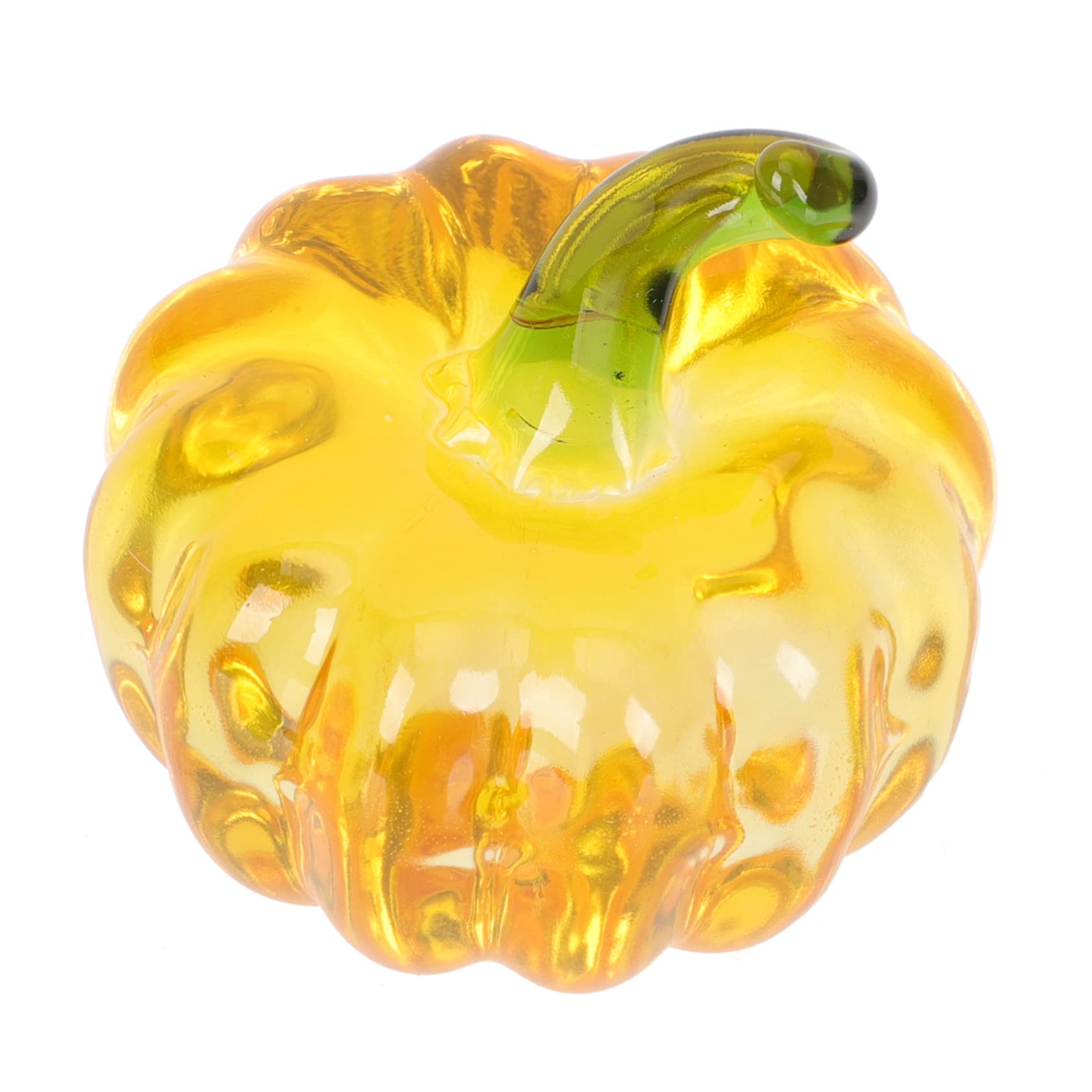 5 Pezzi Di Zucca Di Cristallo Realistica Zucca Artificiale Zucca Decorativa Ornamento Per Casa E Ufficio