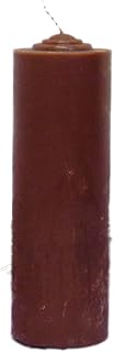 7 Day Pull Out Candle Brown, Spiritual Healing Spell-Casting Witchcraft Wishing Manifestation Magical Positive Energy Protection Blessing Ritual Wish Candles