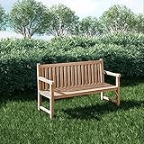 KMH Teak 3-sitzer Gartenbank Classic 150 cm - 2