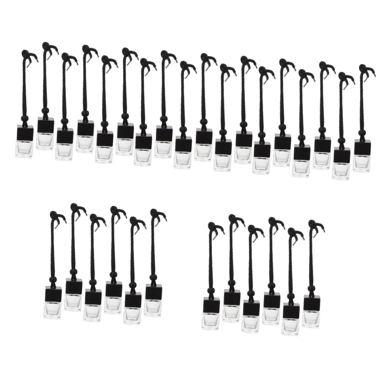 iplusmile 5 Set Da 8 Ml Di Diffusore Di Profumo Per Auto Contenitore Ricaricabile Stile Alla Moda Per Auto E Ufficio 6 Pezzi * 5