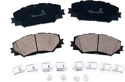 HICKS Front Brake Pad Set D1210 Compatible with 2009-2018 Toyota