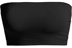 Women's Seamless Bandeau Tube Top Bra